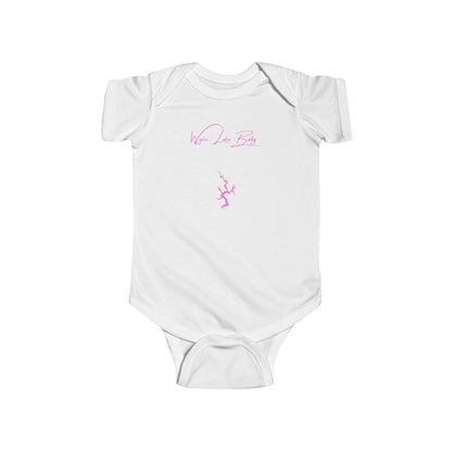 South  Carolina  Wylie  Lake  Onesie  front  position  view  from  front  white.webp