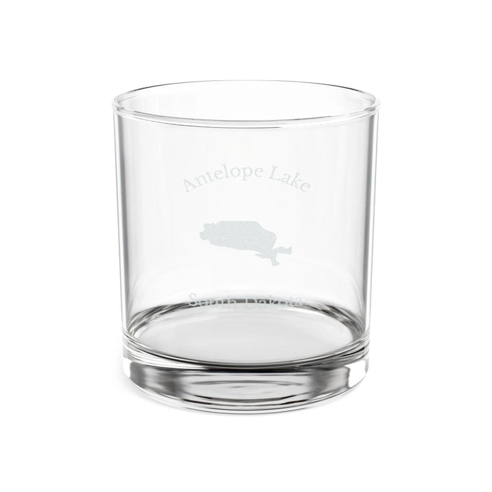 South  Dakota  Antelope  Lake  Engraved  Whiskey  Glass  other  position  view  from  front  10.5oz.webp
