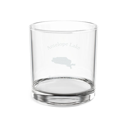 South  Dakota  Antelope  Lake  Engraved  Whiskey  Glass  other  position  view  from  front  10.5oz.webp