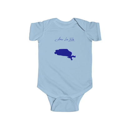 South  Dakota  Antelope  Lake  Onesie  front  position  view  from  front  light  blue.webp