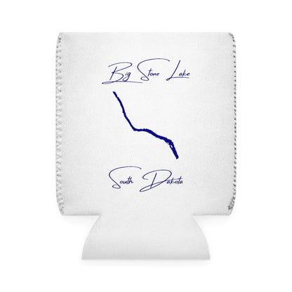 South  Dakota  Big  Stone  Lake  Can  Koozie  front  position  view  from  front-1  white.webp