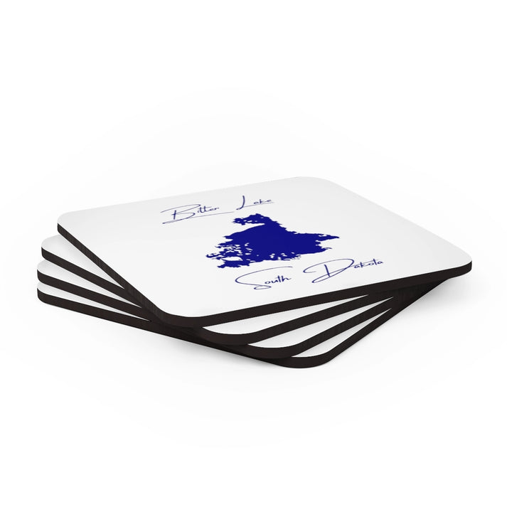 South  Dakota  Bitter  Lake  Coaster  Set  front  position  view  from  stacked  3.75  x  3.75.webp