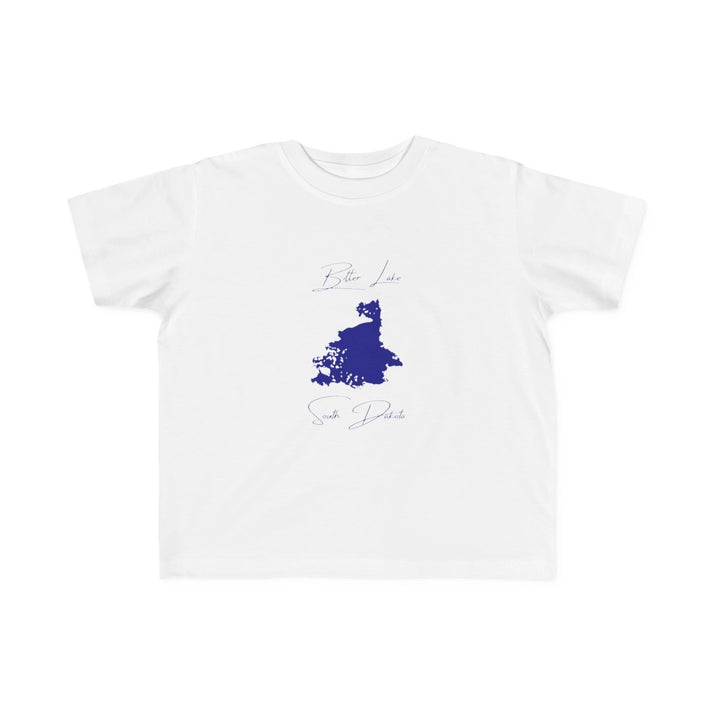 South  Dakota  Bitter  Lake  Toddler  T-shirt  front  position  view  from  front  white.webp