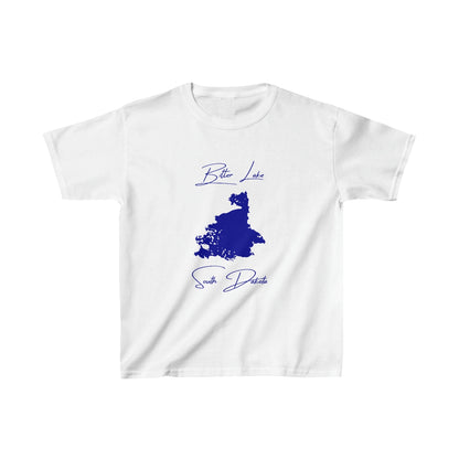 South  Dakota  Bitter  Lake  Youth  T-shirt  front  position  view  from  front  white.webp