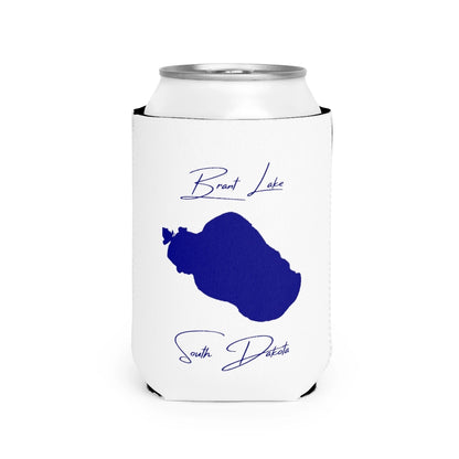 South  Dakota  Brant  Lake  Can  Koozie  front  position  view  from  front-2  white.webp