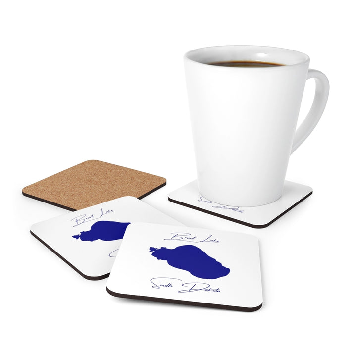 South  Dakota  Brant  Lake  Coaster  Set  front  position  view  from  context-1  3.75  x  3.75.webp