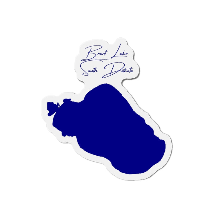 South  Dakota  Brant  Lake  Die  Cut  Magnet  front  position  view  from  front  4  x  4.webp