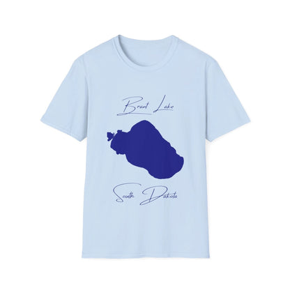 South  Dakota  Brant  Lake  T-shirt  front  position  view  from  front  light  blue.webp
