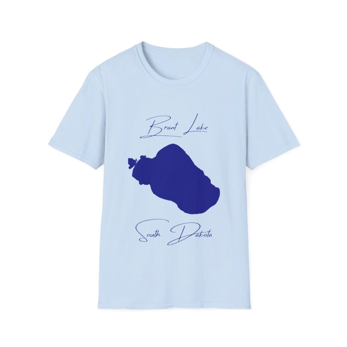 South  Dakota  Brant  Lake  T-shirt  front  position  view  from  front  light  blue.webp