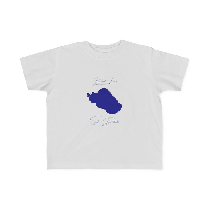 South  Dakota  Brant  Lake  Toddler  T-shirt  front  position  view  from  front  silver.webp