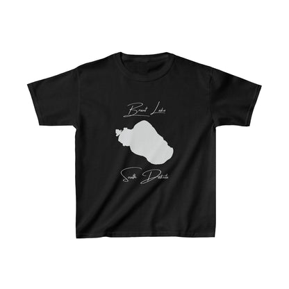 South  Dakota  Brant  Lake  Youth  T-shirt  front  position  view  from  front  black.webp