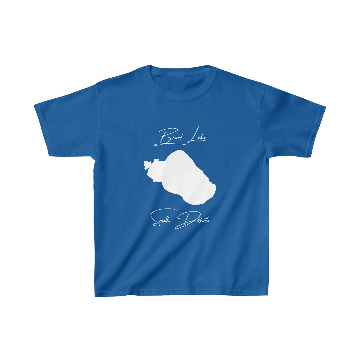South  Dakota  Brant  Lake  Youth  T-shirt  front  position  view  from  front  royal.webp