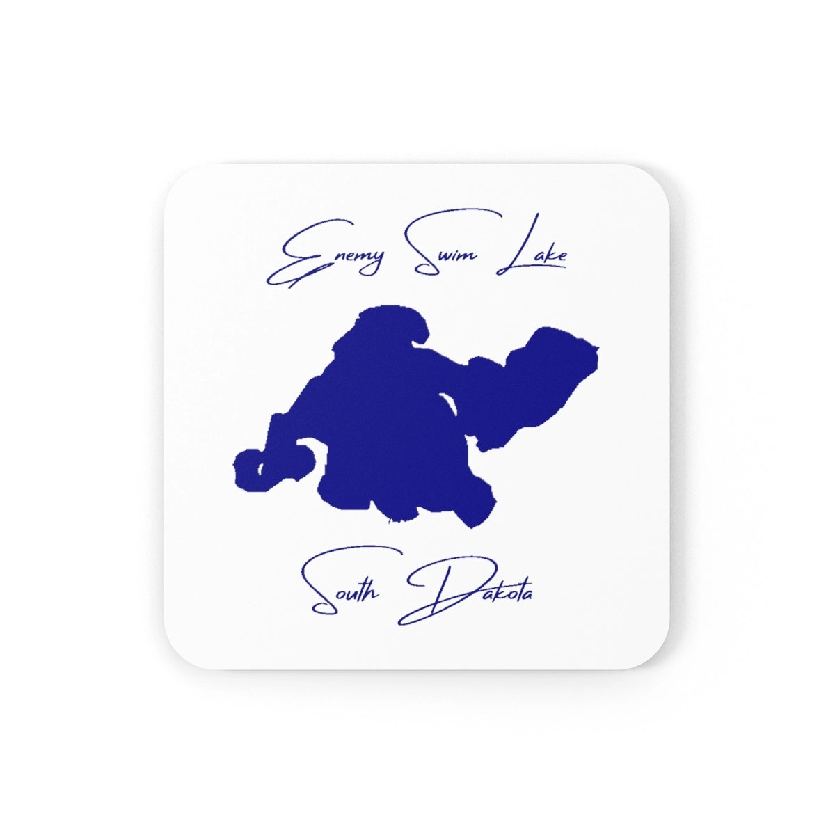 South  Dakota  Enemy  Swim  Lake  Coaster  Set  front  position  view  from  front  3.75  x  3.75.webp