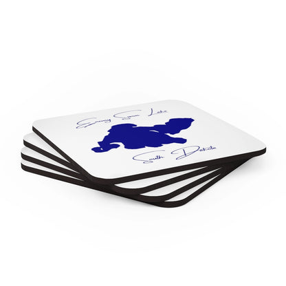 South  Dakota  Enemy  Swim  Lake  Coaster  Set  front  position  view  from  stacked  3.75  x  3.75.webp