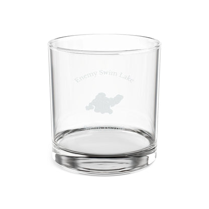 South  Dakota  Enemy  Swim  Lake  Engraved  Whiskey  Glass  other  position  view  from  front  10.5oz.webp