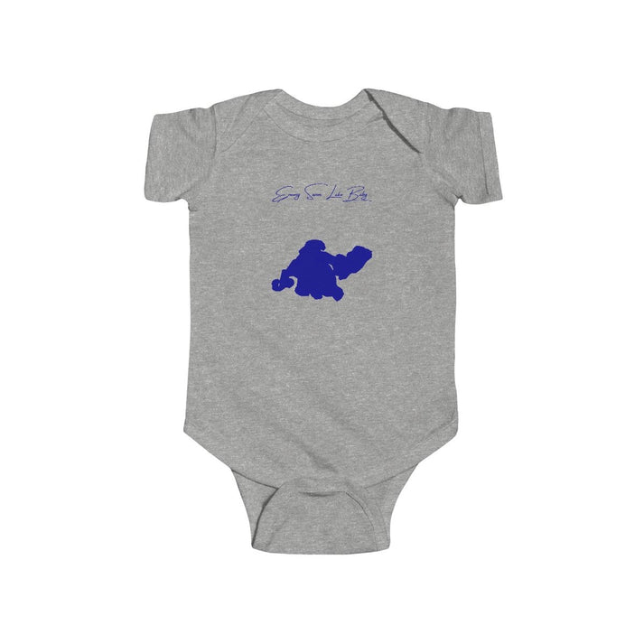 South  Dakota  Enemy  Swim  Lake  Onesie  front  position  view  from  front  heather.webp