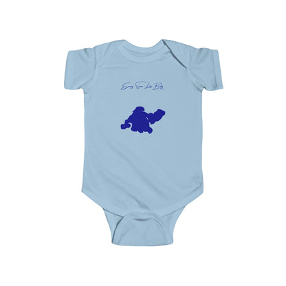 South  Dakota  Enemy  Swim  Lake  Onesie  front  position  view  from  front  light  blue.webp