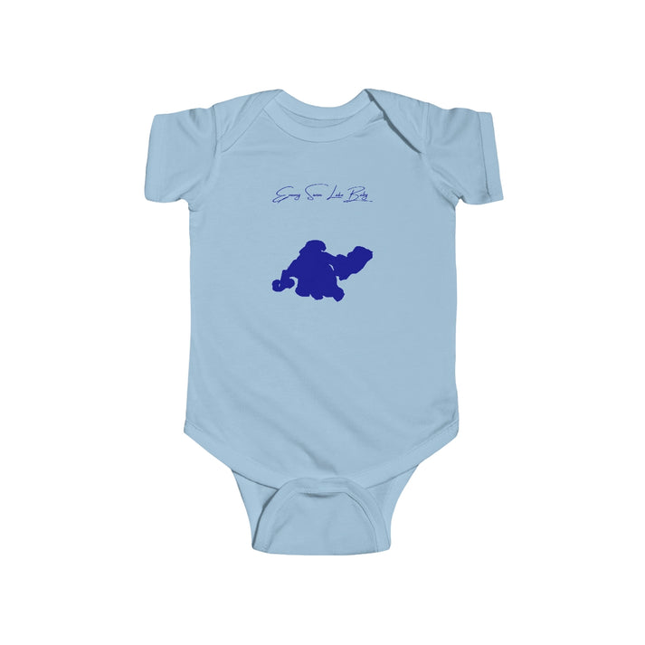 South  Dakota  Enemy  Swim  Lake  Onesie  front  position  view  from  front  light  blue.webp