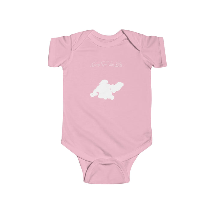 South  Dakota  Enemy  Swim  Lake  Onesie  front  position  view  from  front  pink.webp