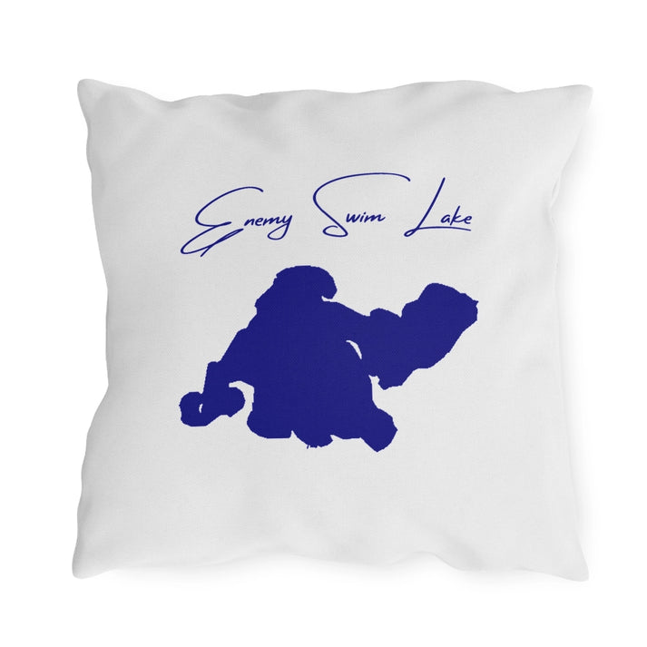 South  Dakota  Enemy  Swim  Lake  Outdoor  Pillow  back  position  view  from  back  18  x  18.webp