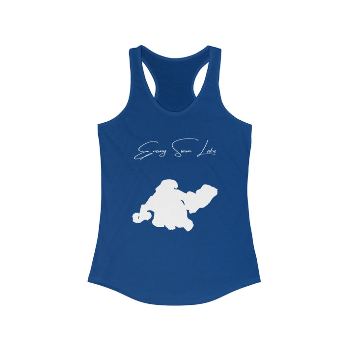 South  Dakota  Enemy  Swim  Lake  Racerback-Tank  front  position  view  from  front  solid  royal.webp