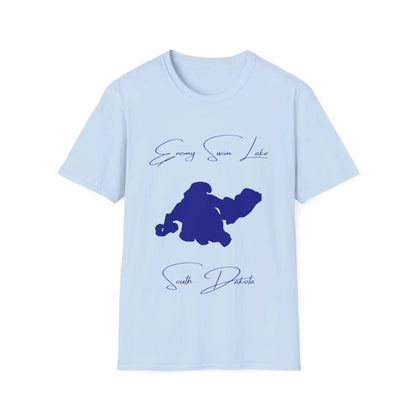 South  Dakota  Enemy  Swim  Lake  T-shirt  front  position  view  from  front  light  blue.webp
