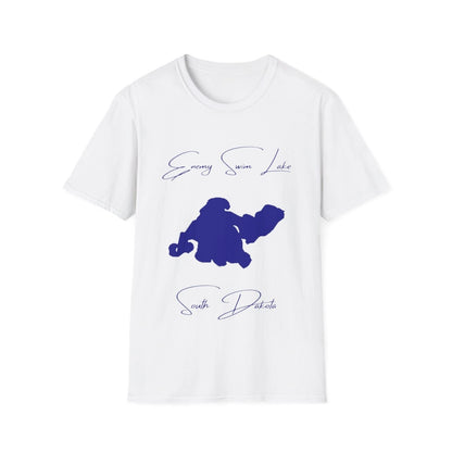 South  Dakota  Enemy  Swim  Lake  T-shirt  front  position  view  from  front  white.webp