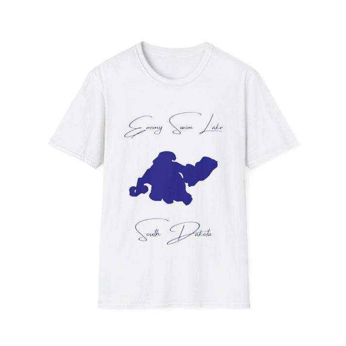 South  Dakota  Enemy  Swim  Lake  T-shirt  front  position  view  from  front  white.webp