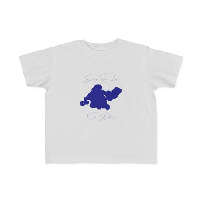 South  Dakota  Enemy  Swim  Lake  Toddler  T-shirt  front  position  view  from  front  silver.webp