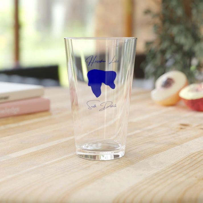 South  Dakota  Horseshoe  Lake  16oz  Pint  Glass  front  position  view  from  context-2  16oz.webp