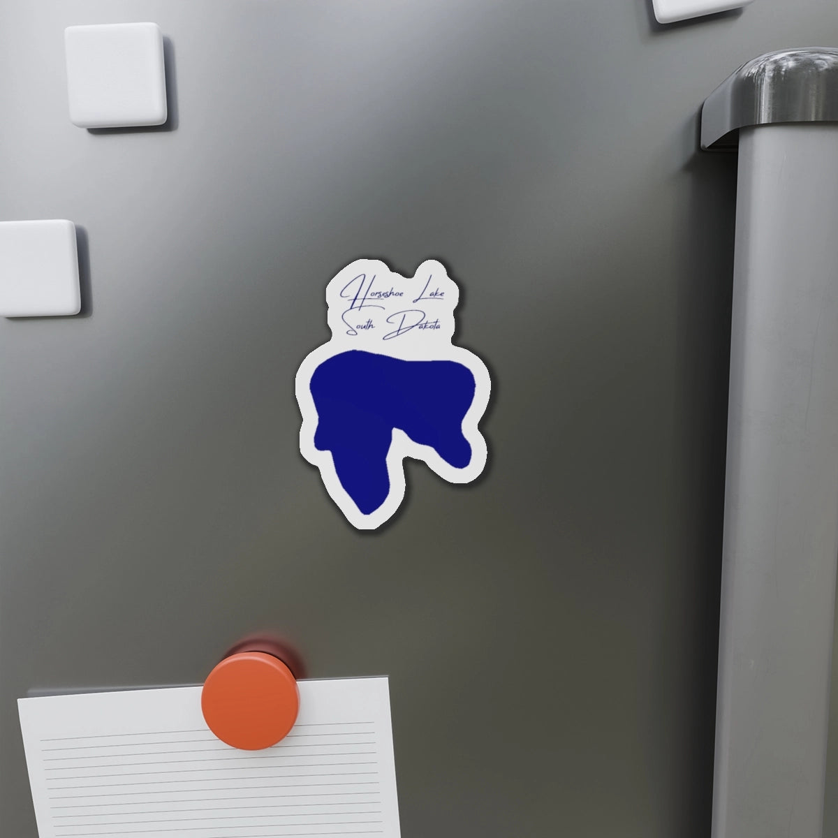 South  Dakota  Horseshoe  Lake  Die  Cut  Magnet  front  position  view  from  context-1  4  x  4.webp