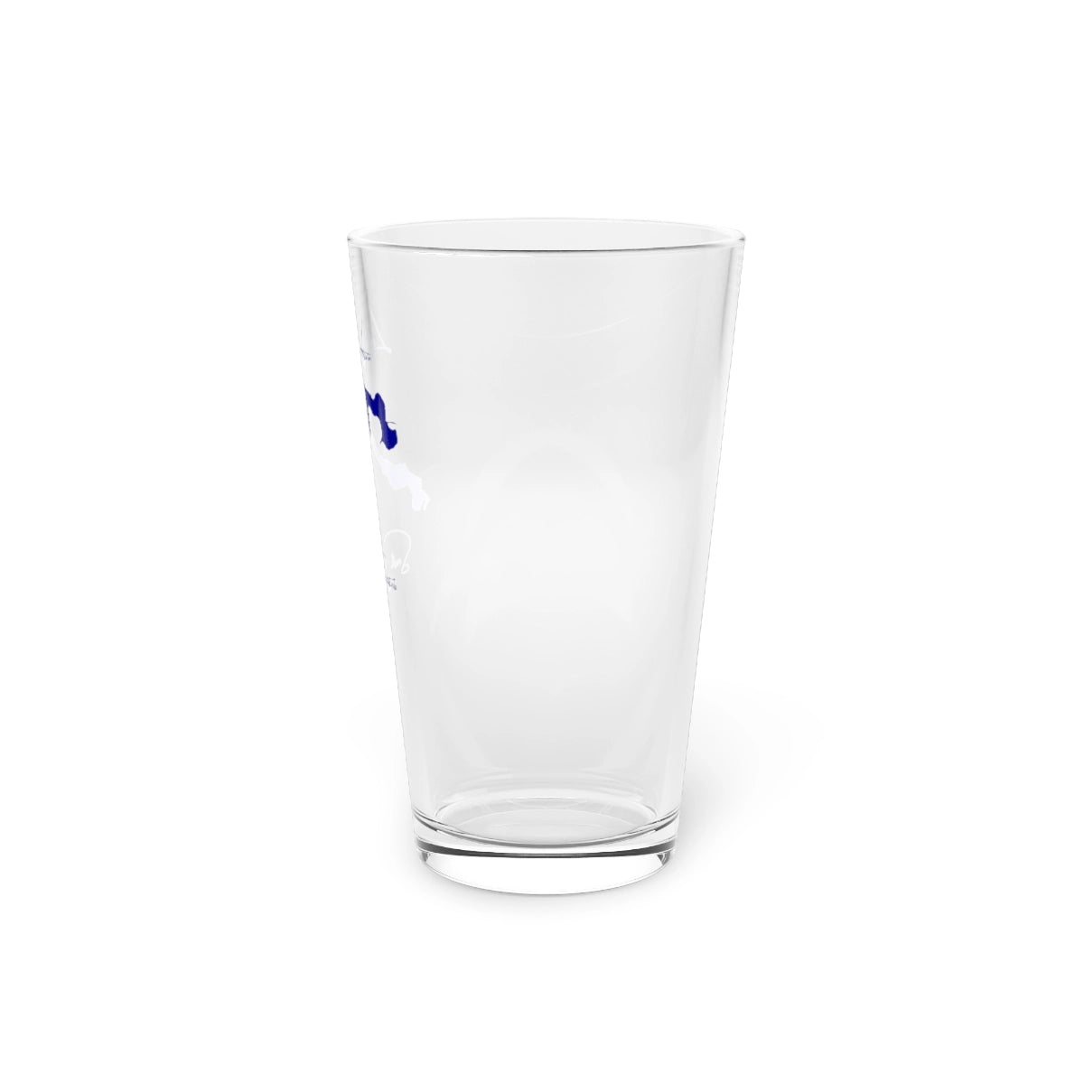 South  Dakota  Lake  Alvin  16oz  Pint  Glass  front  position  view  from  right  16oz.webp