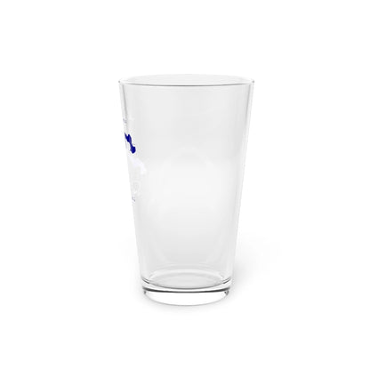 South  Dakota  Lake  Alvin  16oz  Pint  Glass  front  position  view  from  right  16oz.webp