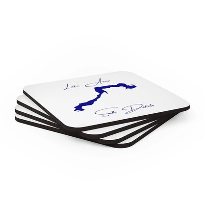 South  Dakota  Lake  Alvin  Coaster  Set  front  position  view  from  stacked  3.75  x  3.75.webp