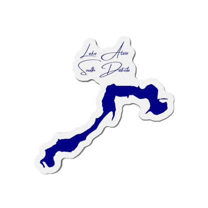 South  Dakota  Lake  Alvin  Die  Cut  Magnet  front  position  view  from  front  4  x  4.webp