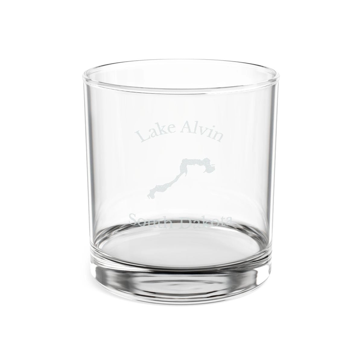 South  Dakota  Lake  Alvin  Engraved  Whiskey  Glass  other  position  view  from  front  10.5oz.webp