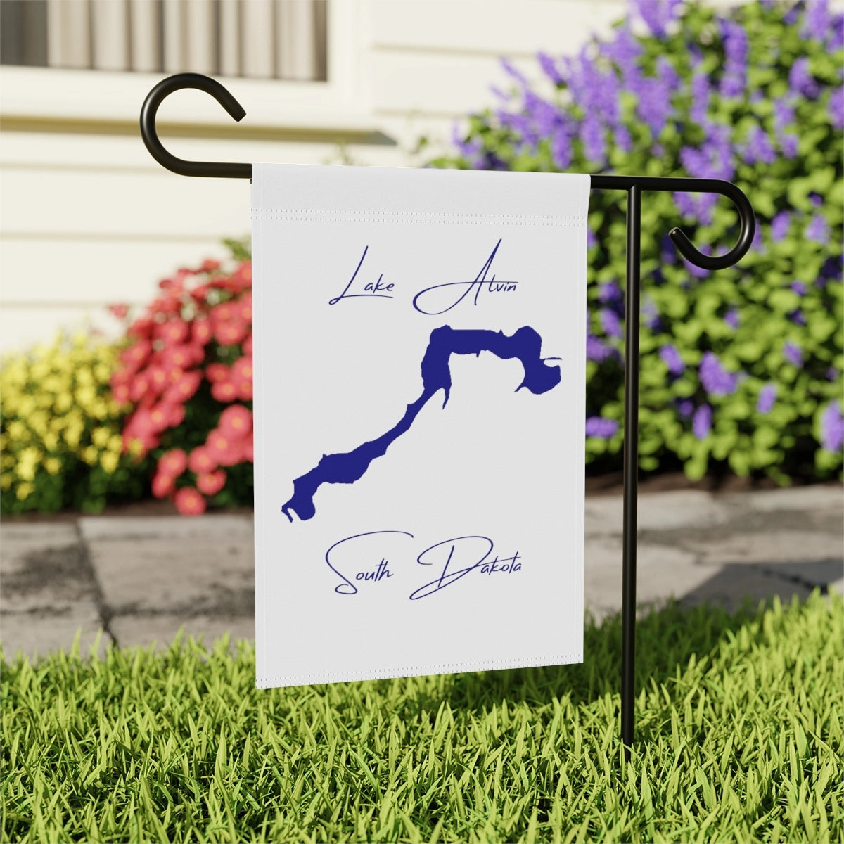 South  Dakota  Lake  Alvin  Garden  Banner  other  position  view  from  context-2  12''  x  18''.webp