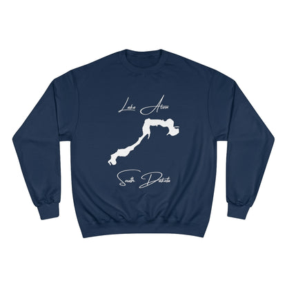 South  Dakota  Lake  Alvin  Sweatshirt  front  position  view  from  front  navy.webp