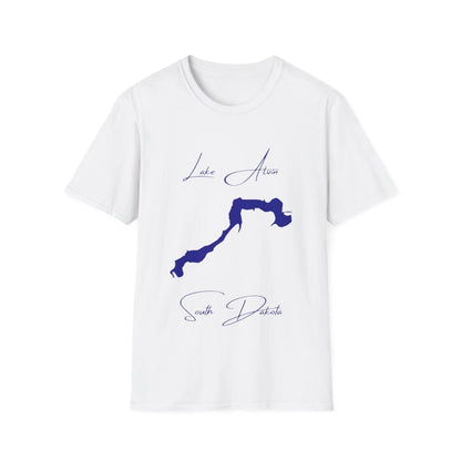 South  Dakota  Lake  Alvin  T-shirt  front  position  view  from  front  white.webp