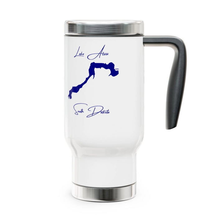 South  Dakota  Lake  Alvin  Travel  Mug  other  position  view  from  right  14oz.webp