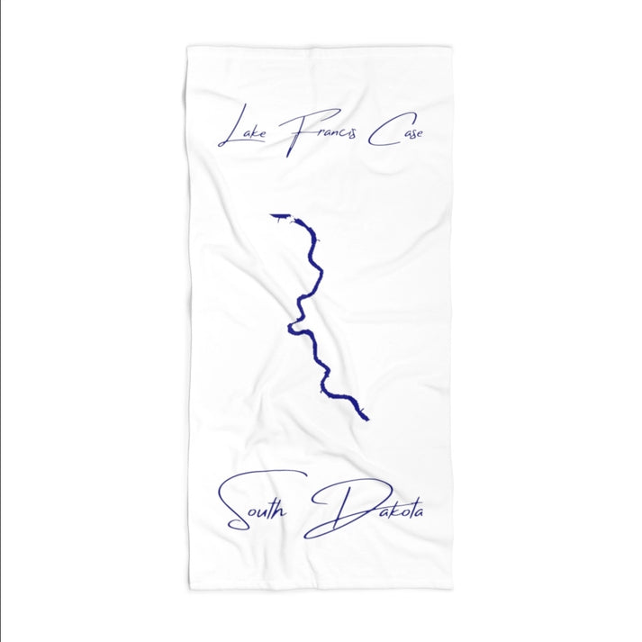 South  Dakota  Lake  Francis  Case  Beach  Towel  front  position  view  from  front  36  x  72.webp