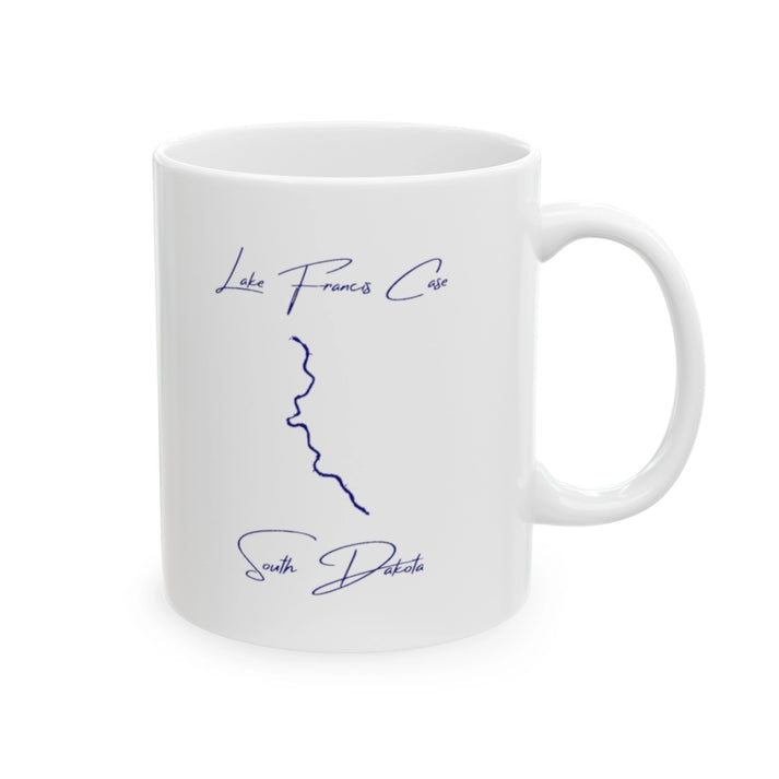 South  Dakota  Lake  Francis  Case  Ceramic  Mug  other  position  view  from  right  11oz.webp