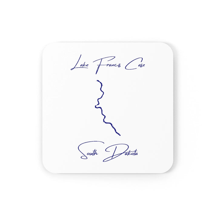 South  Dakota  Lake  Francis  Case  Coaster  Set  front  position  view  from  front  3.75  x  3.75.webp