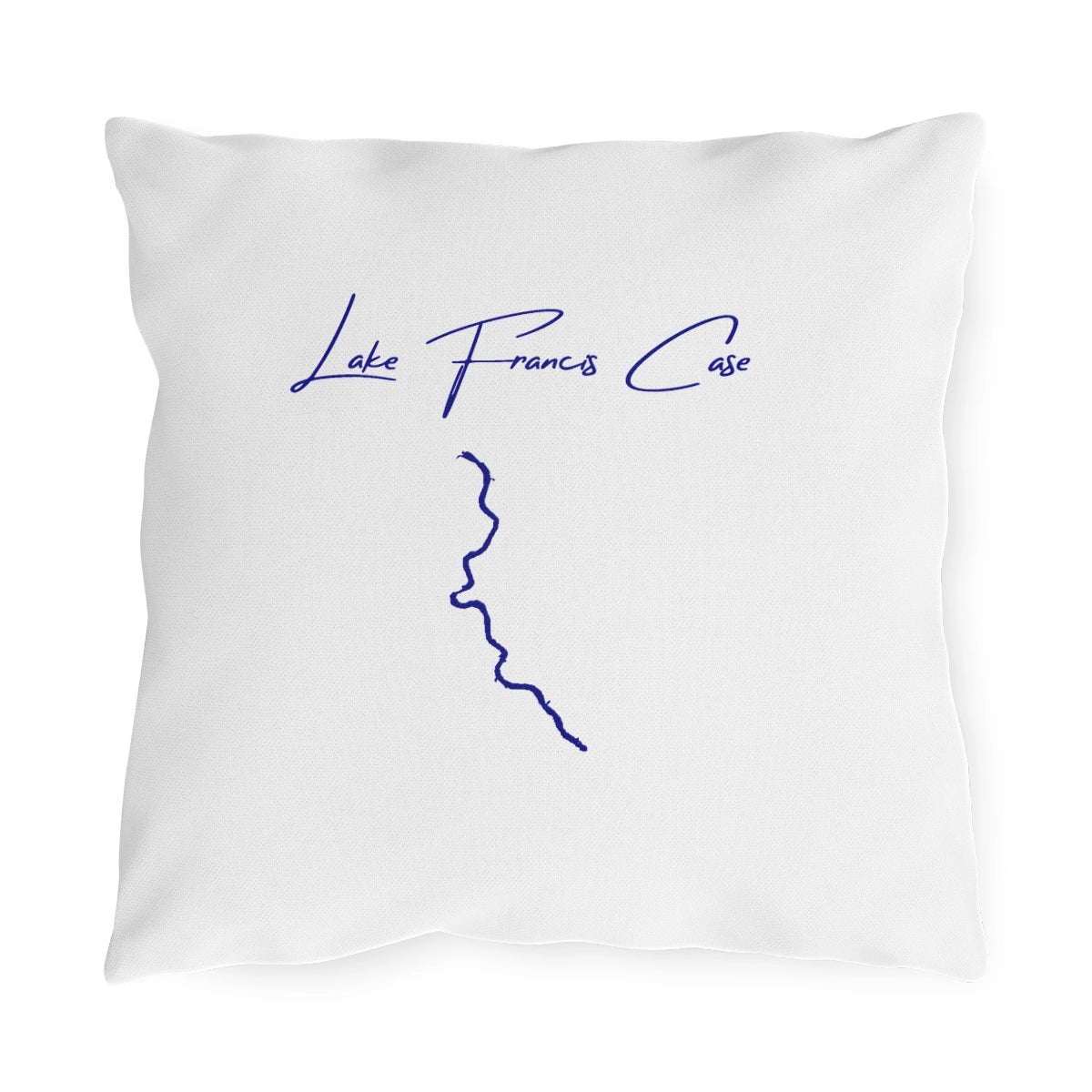 South  Dakota  Lake  Francis  Case  Outdoor  Pillow  front  position  view  from  front  16  x  16.webp