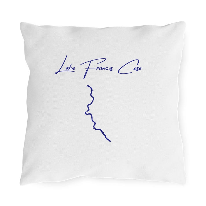 South  Dakota  Lake  Francis  Case  Outdoor  Pillow  front  position  view  from  front  16  x  16.webp