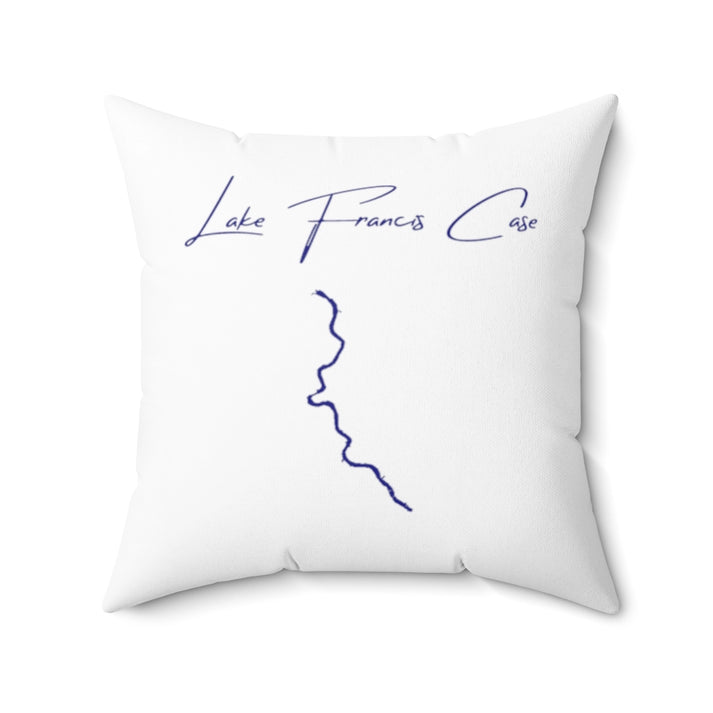 South  Dakota  Lake  Francis  Case  Pillow  front  position  view  from  back  20  x  20.webp