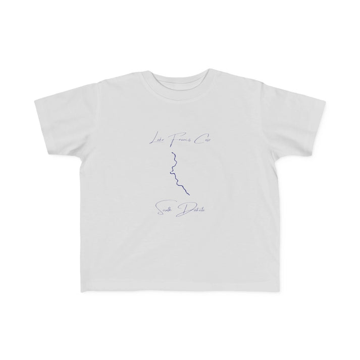 South  Dakota  Lake  Francis  Case  Toddler  T-shirt  front  position  view  from  front  silver.webp