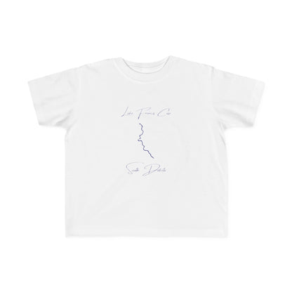 South  Dakota  Lake  Francis  Case  Toddler  T-shirt  front  position  view  from  front  white.webp