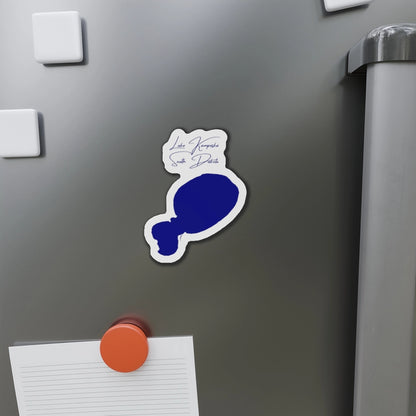 South  Dakota  Lake  Kampeska  Die  Cut  Magnet  front  position  view  from  context-1  4  x  4.webp