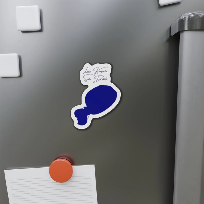 South  Dakota  Lake  Kampeska  Die  Cut  Magnet  front  position  view  from  context-1  4  x  4.webp